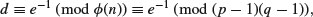 numbered Display Equation