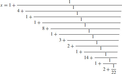 Unnumbered Display Equation