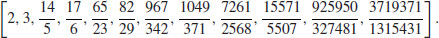 Unnumbered Display Equation