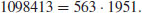 Unnumbered Display Equation