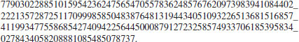 Unnumbered Display Equation