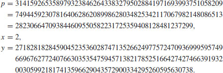 Unnumbered Display Equation