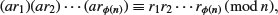 numbered Display Equation