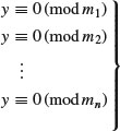 numbered Display Equation