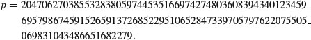 Unnumbered Display Equation