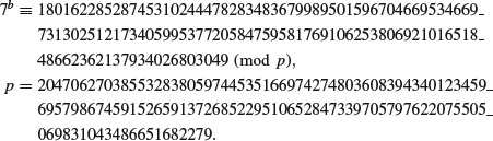 Unnumbered Display Equation