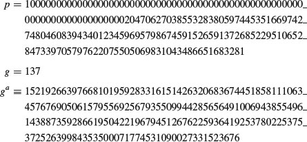 Unnumbered Display Equation