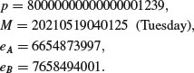 Unnumbered Display Equation