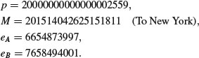 Unnumbered Display Equation