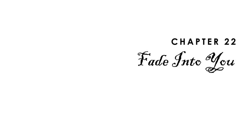 Chapter 22 Fade Into You