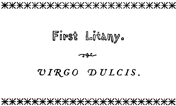virgo dulcis
