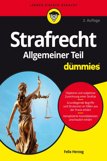 Cover: Strafrecht Allgemeiner Teil für Dummies by Felix Herzog