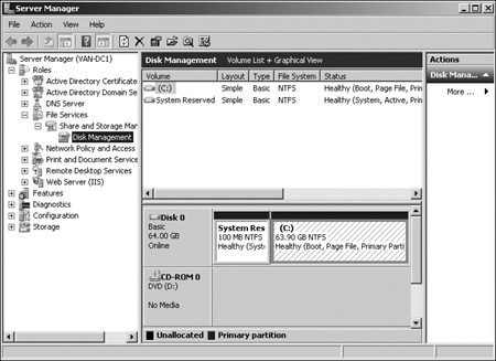 Managing disks