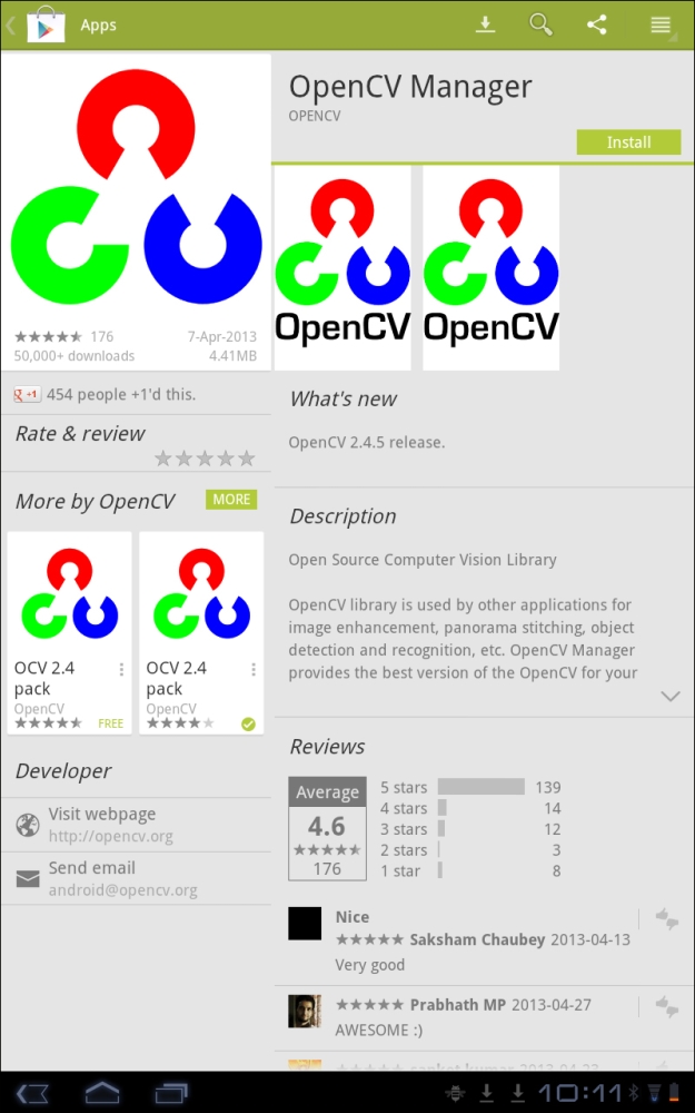 Building the OpenCV samples with Eclipse