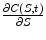 
$$\frac{\partial C(S,t)} {\partial S}$$
