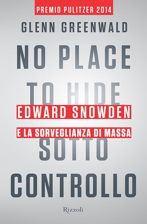 Copertina: Sotto controllo; Glenn Greenwald