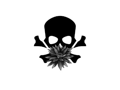 A black and white image of a flower

Description automatically generated with medium confidence