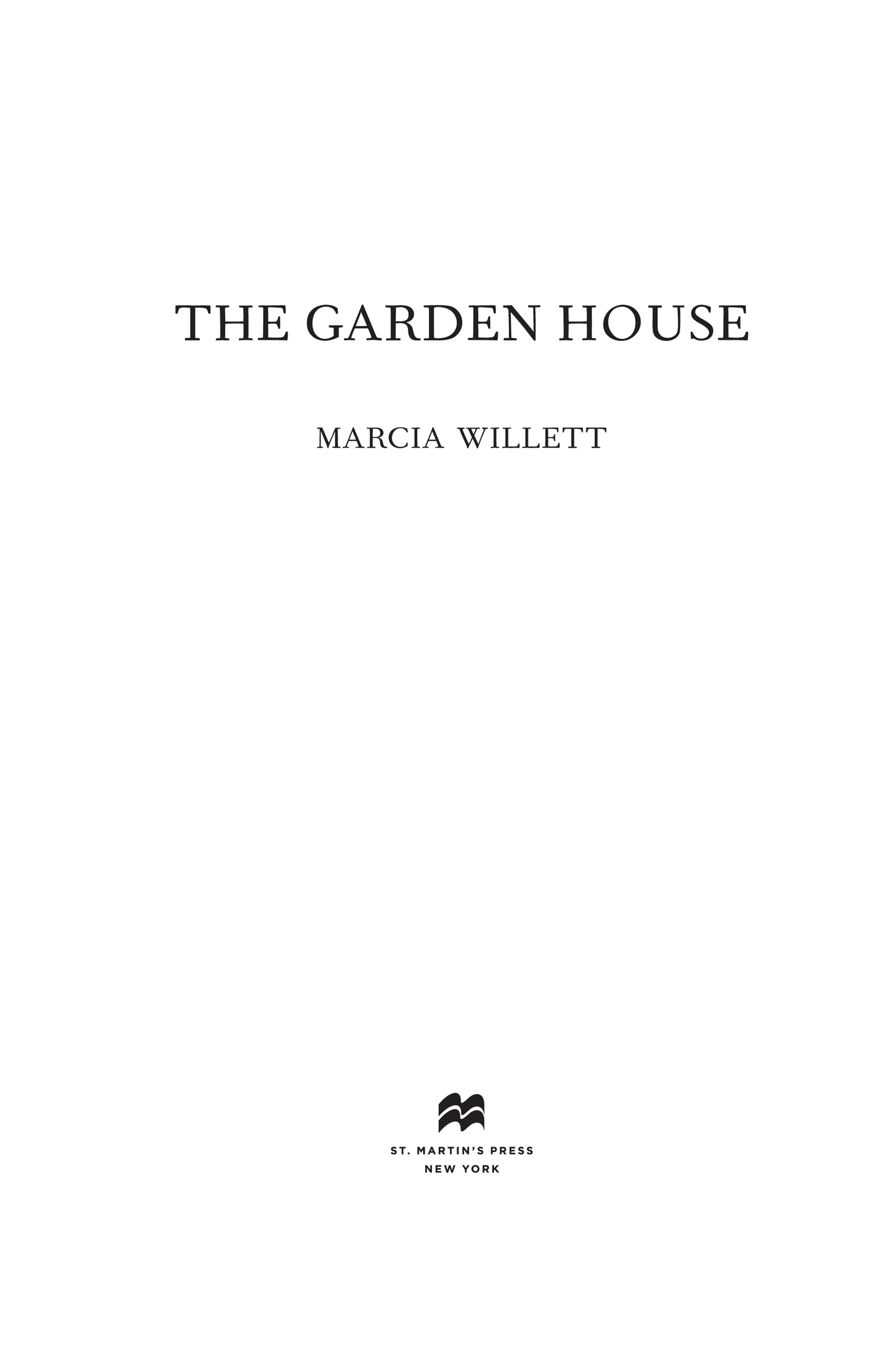 The Garden House by Marcia Willett