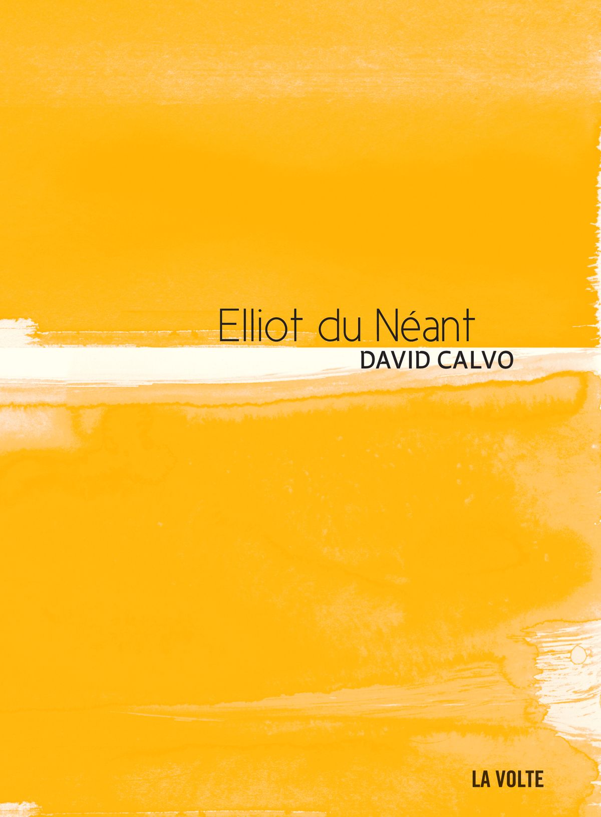 Couverture - Elliot du Néant