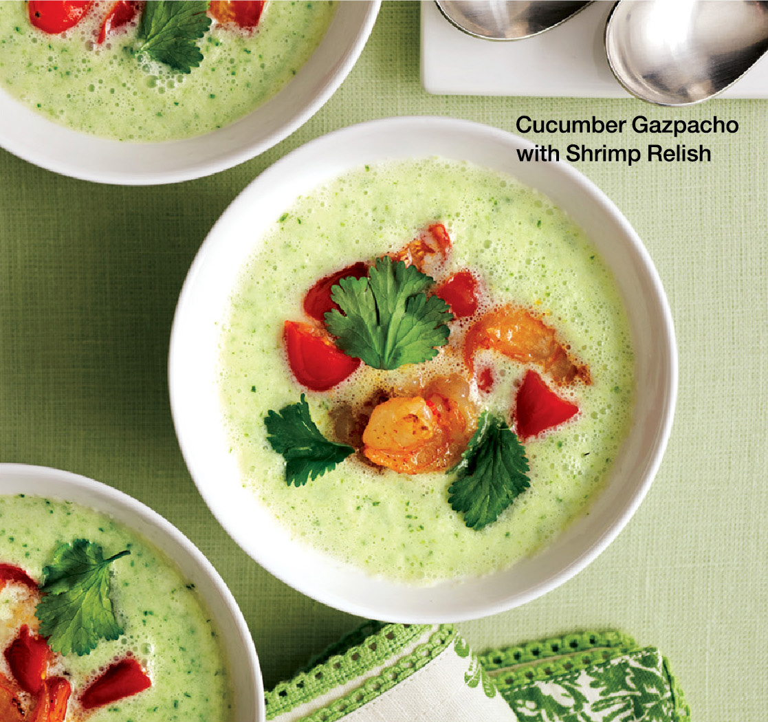 Cucumber-Gazpacho-with-Shrimp-Relish