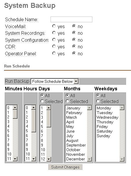 Back up Asterisk with FreePBX