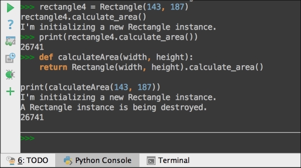 Creating instances of classes in Python