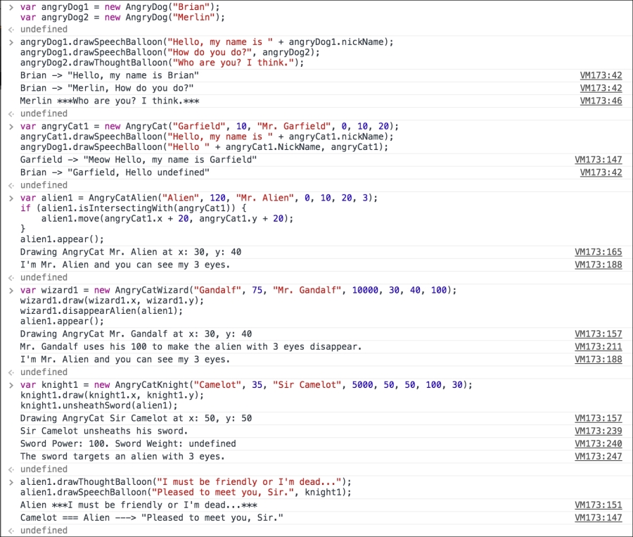 Working with instances composed of many objects