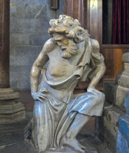 Sant’Andrea: Giovanni Pisano, pulpit, marble (detail).