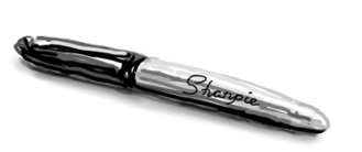 Drawing of Sharpie pen