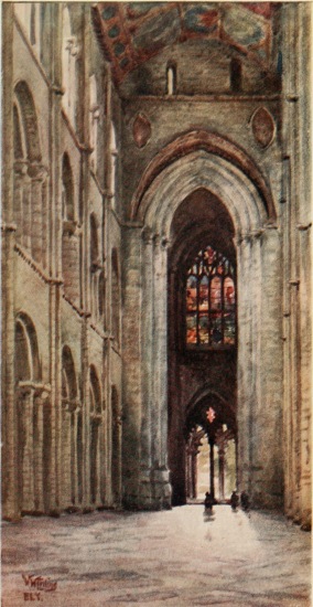 ELY INTERIOR OF THE NAVE