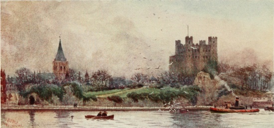 ROCHESTER CATHEDRAL AND CASTLE