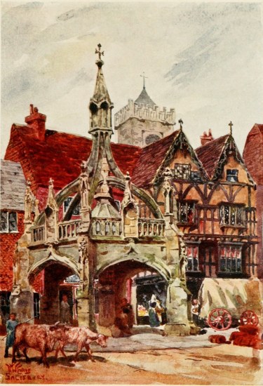 SALISBURY THE MARKET CROSS