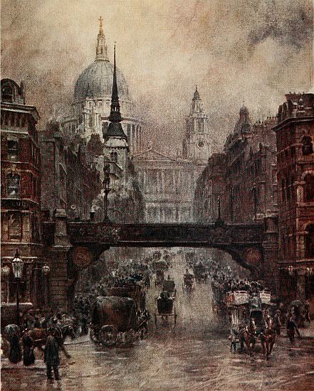 LONDON ST. PAUL'S AND LUDGATE HILL