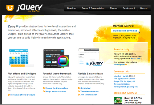 Getting to know jQuery's UI plugin