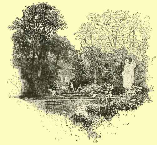 Dante Gabriel Rossetti’s garden