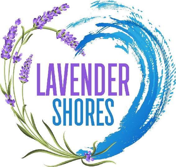 Lavender Shores Logo, Designed By AngstyG