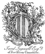 image of book-plate not available: JaredIngersoll Esqr. of New Haven Connecticut.