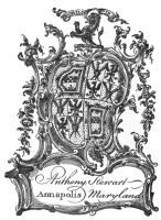 image of book-plate not available: AnthonyStewart Annapolis Maryland