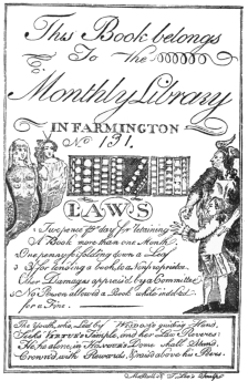 image of book-plate not available: MonthlyLibrary IN FARMINGTON