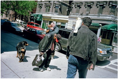 2.13 Melanie Einzig, Spring Corner, New York City, 2000.