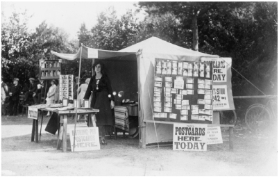 3.10 Mobile sales tent for Bailey’s photographers, Bournemouth, c. 1910