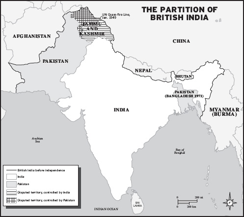 Before withdrawing in 1947, Britain drew the boundaries of India and Pakistan, producing the largest exodus of refugees in the twentieth century.