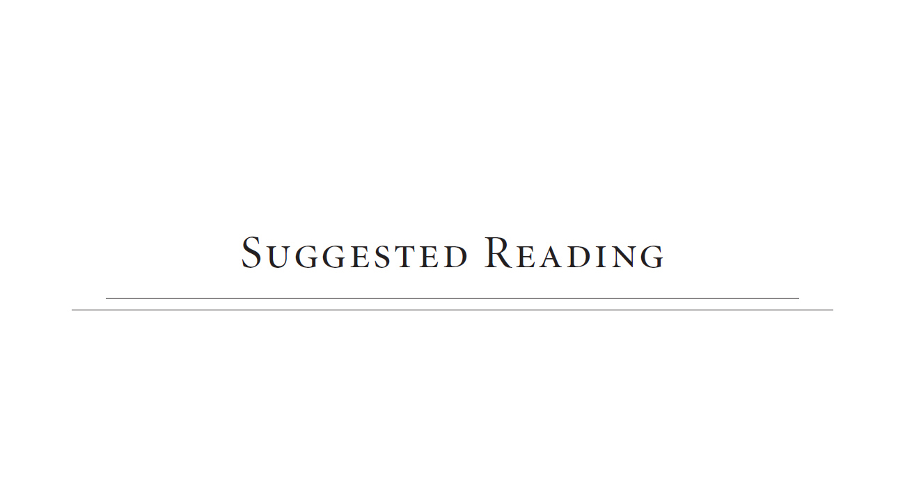 Suggested Reading