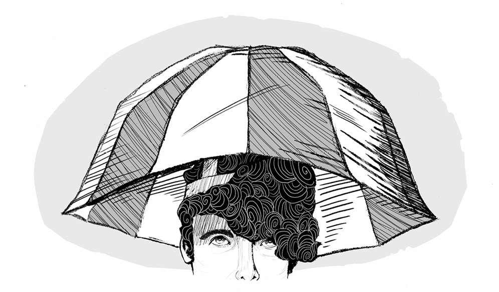 Archie's Umbrella Hat