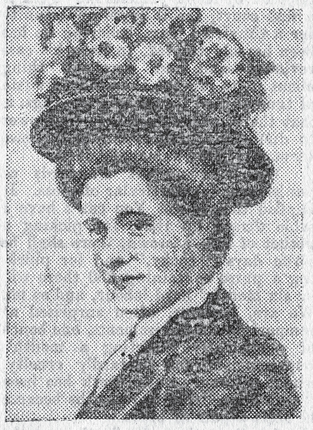 Helen Lambie in 1909. “This woman,” one of Slater’s supporters declared, “holds the secret.”