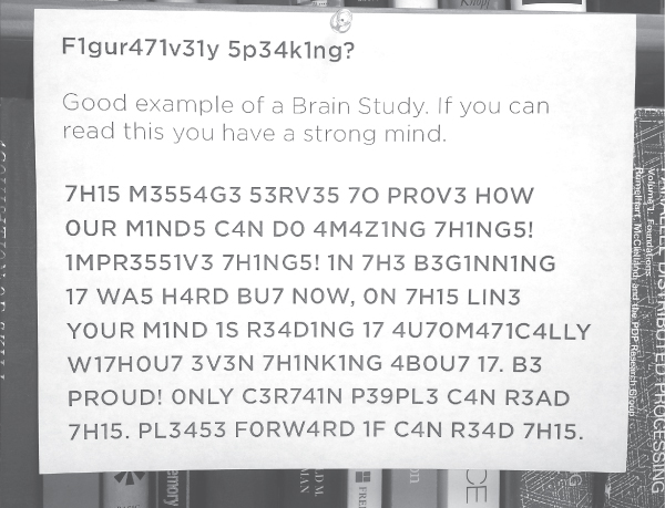 Illustration of a text showing Digits substituted for letters.