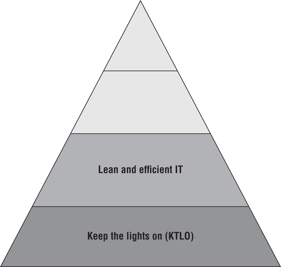 Schematic illustration of Laudato Hierarchy of IT Needs.