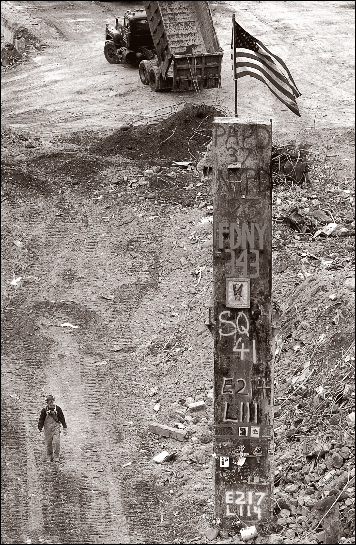 The last column standing at Ground Zero