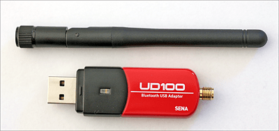 USB-Bluetooth-Adapter mit externem Antennenanschluss   