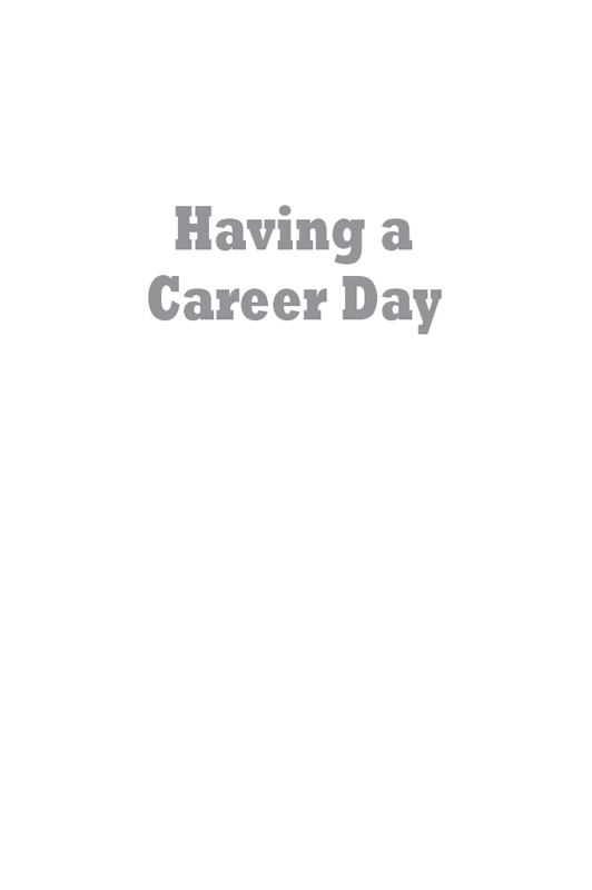 Half Title of Having a Career Day